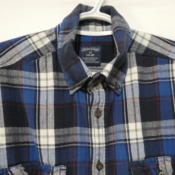 FADED GLORY | medium (38-40) | Casual Plaid Button-Up Long Sleeve Shirt - Picture 4 of 16
